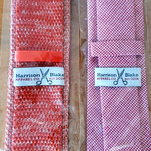 BUNDLE!!! Harrison Blake necktie(2) and pocket square bundle. Brand new in cello - Picture 5 of 5